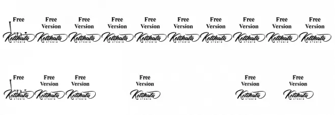 The Rich Jullietta DEMO Font OTHER CHARS