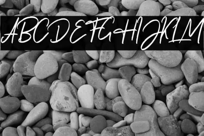 The Rich Jullietta DEMO Font examples