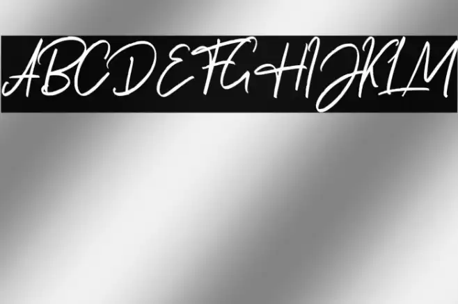 The Rich Jullietta DEMO Font examples