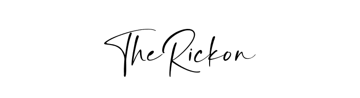 The Rickon  नि: शुल्क फ़ॉन्ट्स डाउनलोड