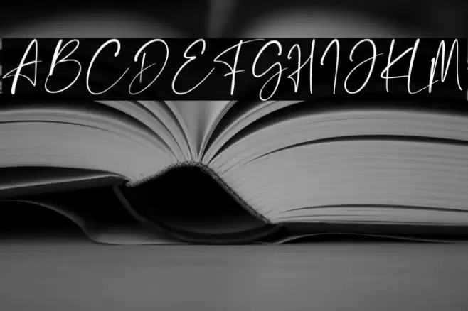 The Rickon Font examples