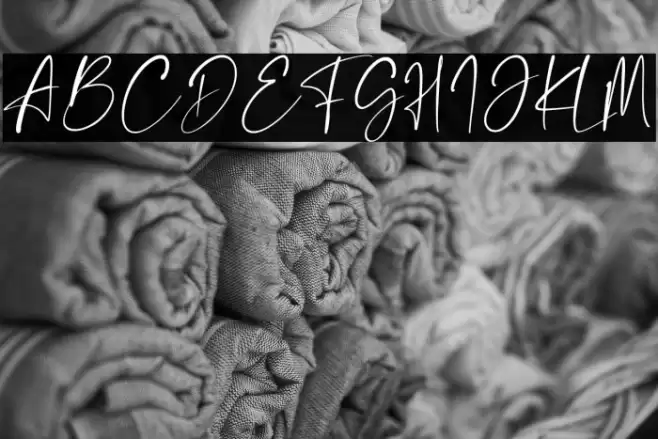 The Rickon Font examples