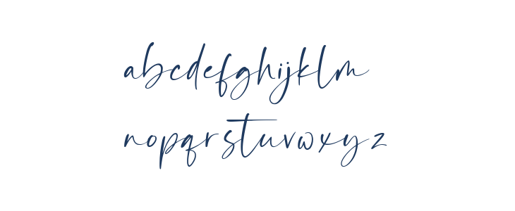 The Rickon Lowercase