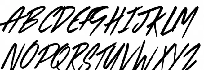 The Right Thing Font Litere mari