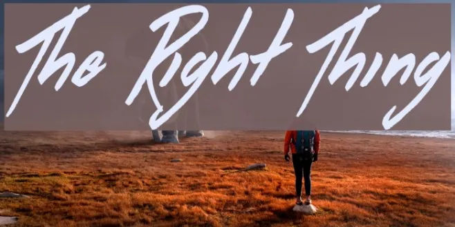 The Right Thing Example 3