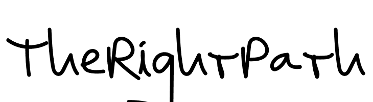 The RightPath  Fuentes Gratis Descargar