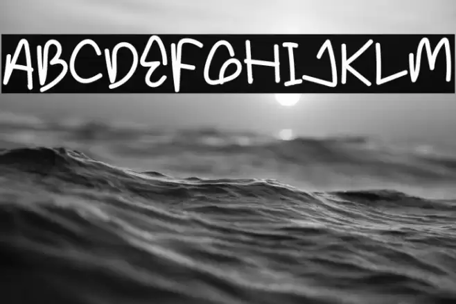 The RightPath Font examples