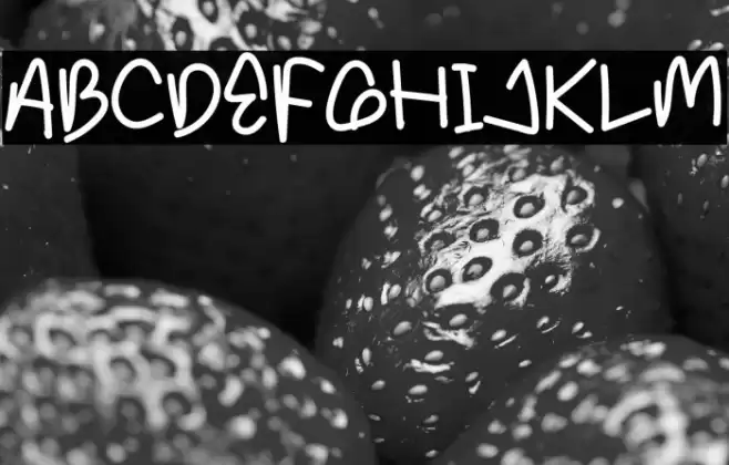 The RightPath Font examples