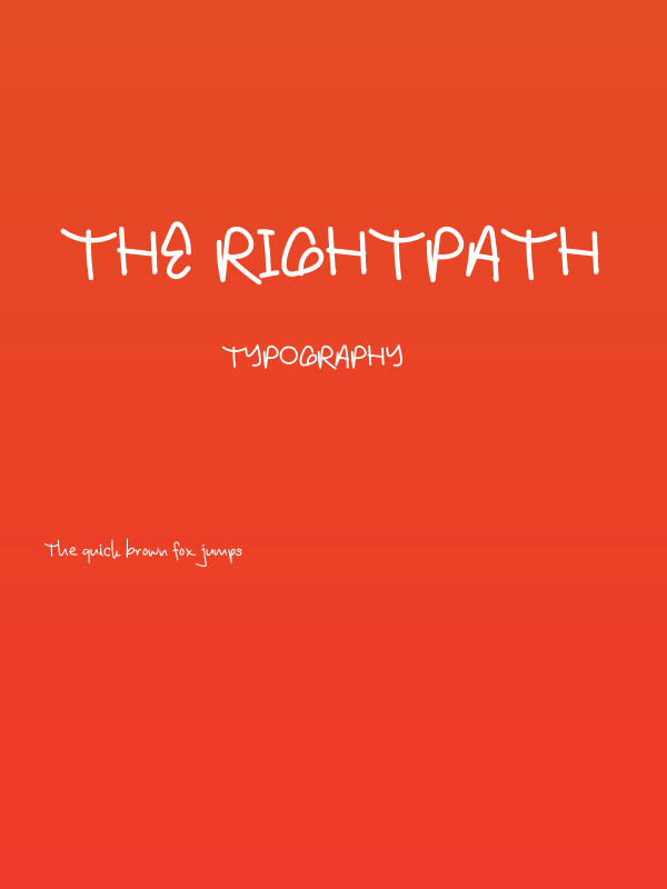 The RightPath Poster