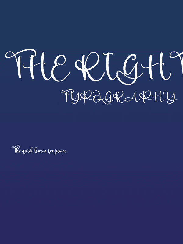 The Right Poster
