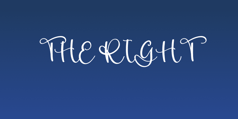 The Right Social Header