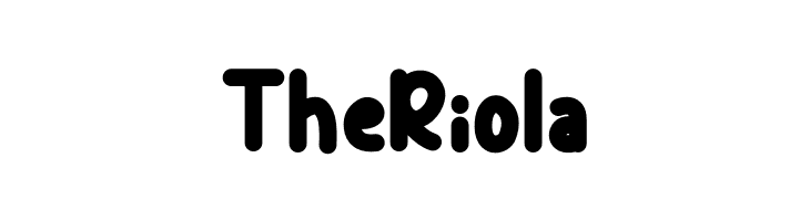 The Riola फ़ॉन्ट
