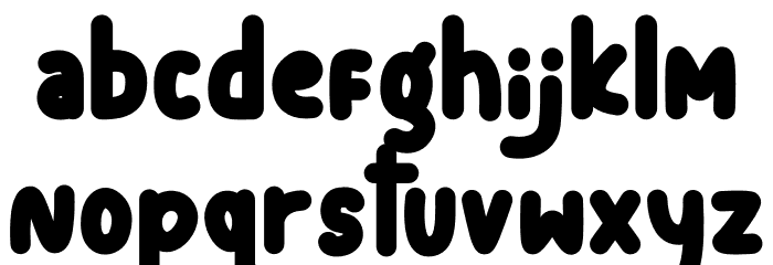 The Riola Font LOWERCASE