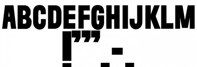 The Riven Font OTHER CHARS