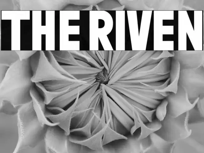 The Riven Font examples