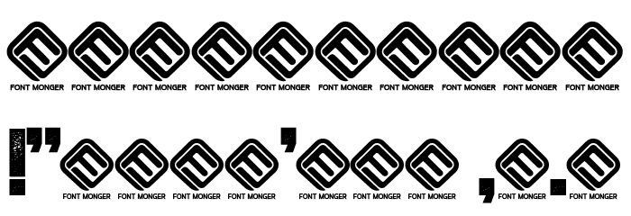 The Rivened Font OTHER CHARS