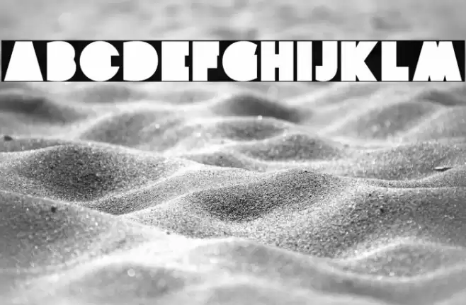 The Rock Font examples