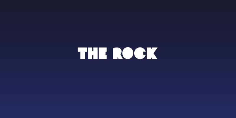 The Rock Social Header