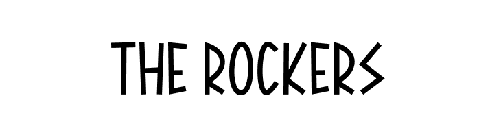 The Rockers  नि: शुल्क फ़ॉन्ट्स डाउनलोड
