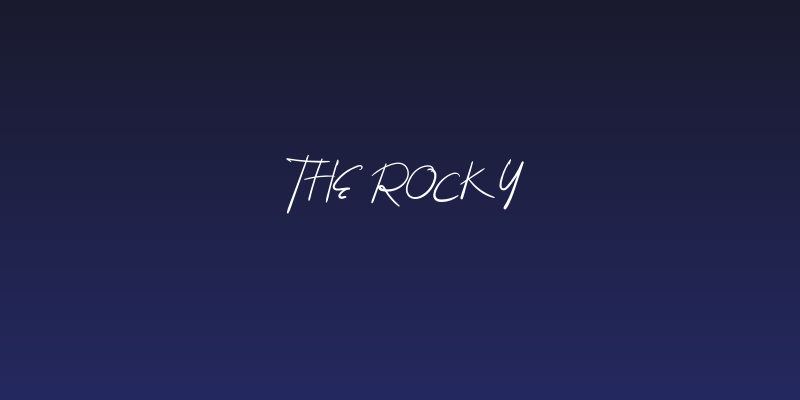 The Rocky Social Header