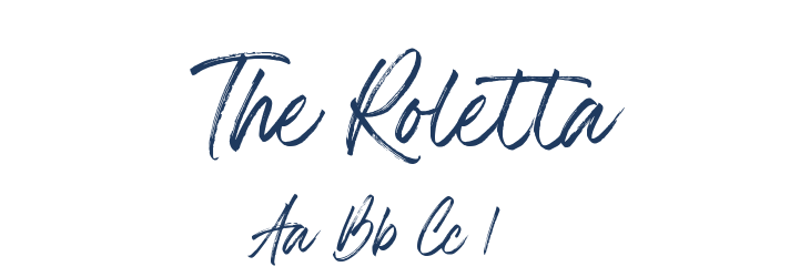 The Roletta Font Preview