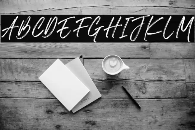 The Roletta Font examples