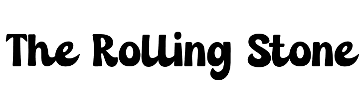 The Rolling Stone  免费字体下载