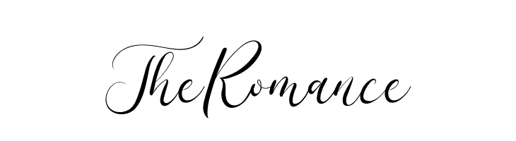 The Romance  नि: शुल्क फ़ॉन्ट्स डाउनलोड