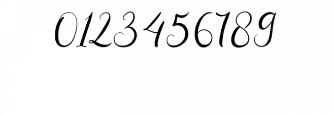 The Romance Font OTHER CHARS