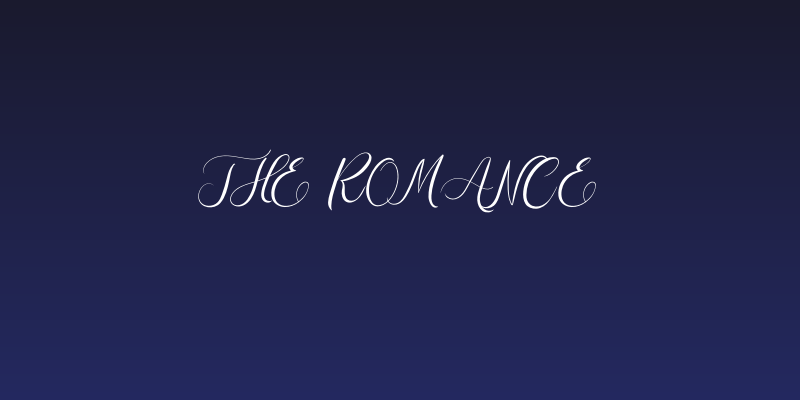 The Romance Social Header