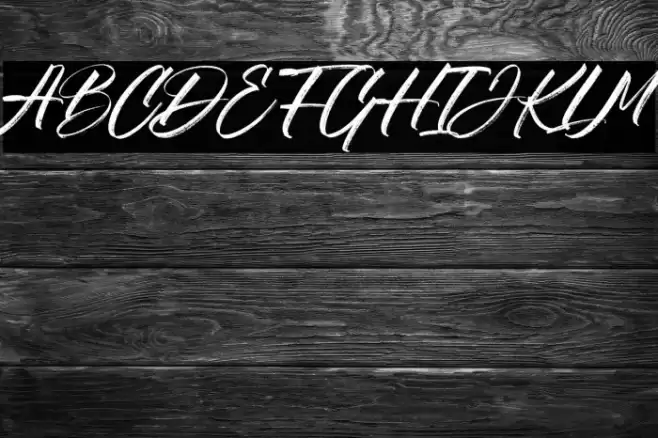 The Romantica Font examples