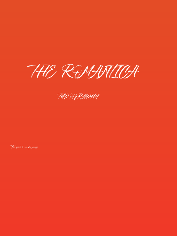 The Romantica Poster