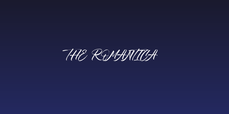 The Romantica Social Header
