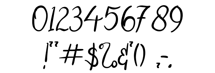 The Rottary Font OTHER CHARS