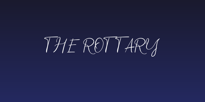 The Rottary Social Header