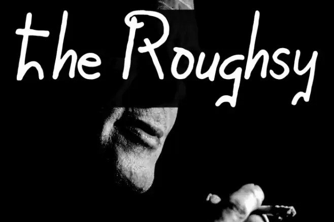 The Roughsy Font examples