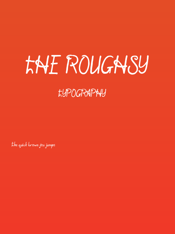 The Roughsy Poster
