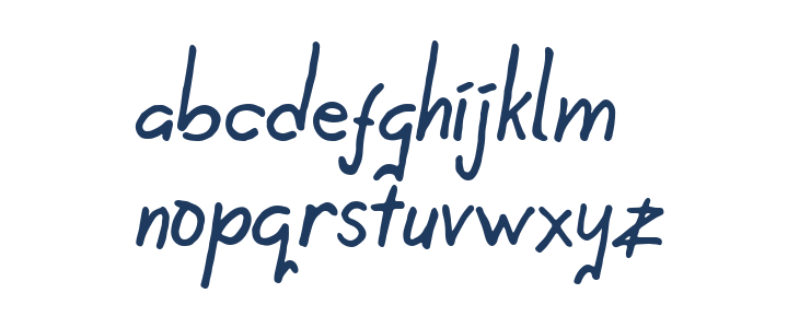 The Roughsy Lowercase