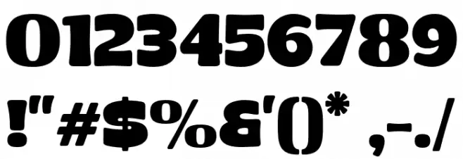 The Rufly - Demo Font Regular Font OTHER CHARS