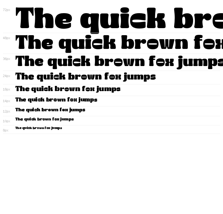 The Rufly - Demo Font Regular Waterfall
