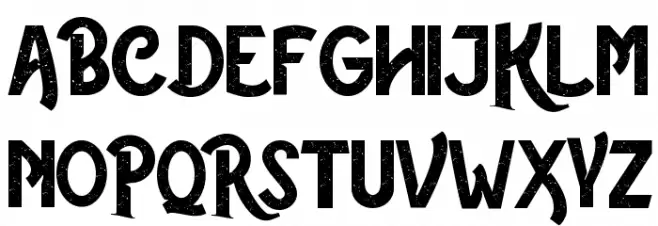 The Rustic - Demo फ़ॉन्ट लोअरकेस