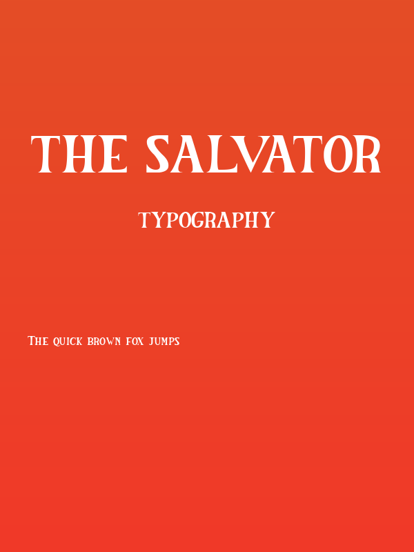 The Salvator Poster