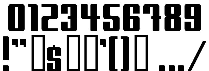 The Sauce Font OTHER CHARS