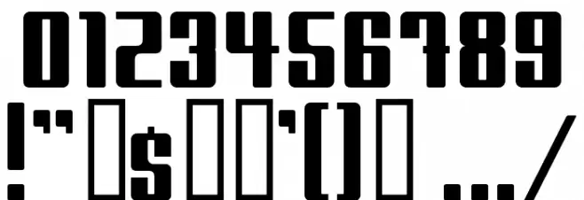 The Sauce フォント その他の文字