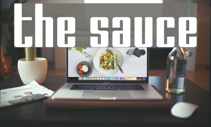 The Sauce Font examples