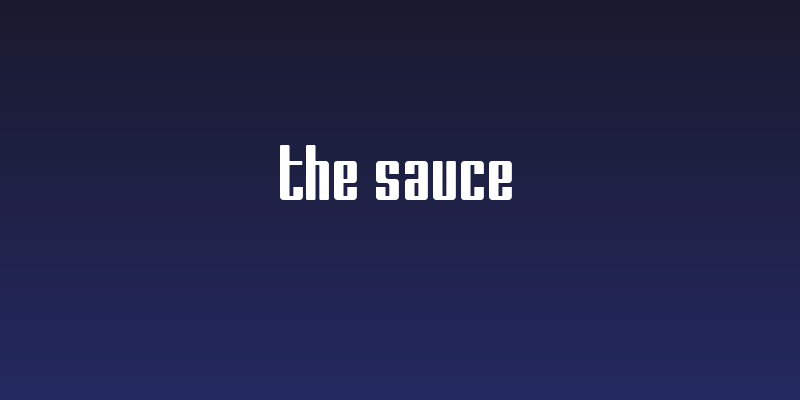 The Sauce Social Header