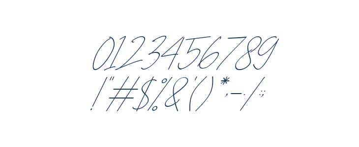 The Sayinistic DEMO Italic Other Characters