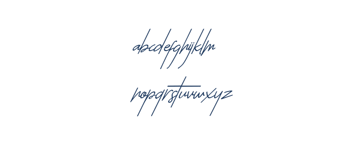 The Sayinistic DEMO Italic Lowercase