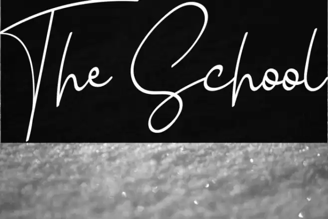 The School Font examples