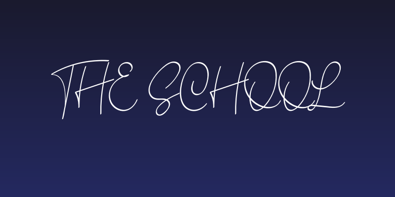 The School Social Header